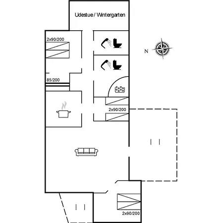 Kadir - 500m From The Sea By Interhome Holiday home Blavand