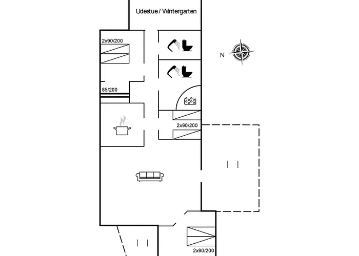 Kadir - 500m From The Sea By Interhome Nyaraló Blåvand
